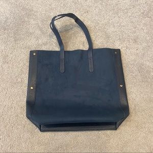 Suede / Leather tote